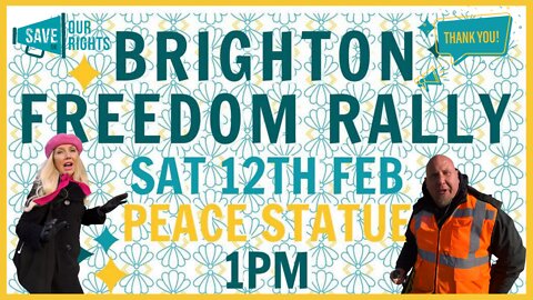 Brighton Freedom Rally