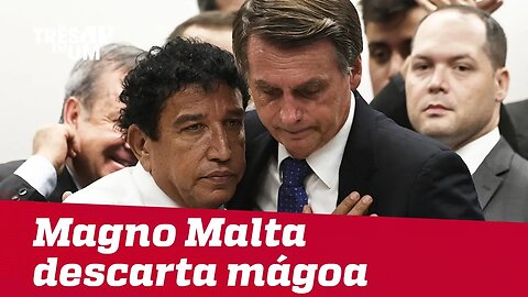 Magno Malta descarta mágoa com Bolsonaro e diz que não disputará mais eleições