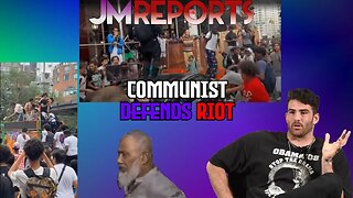 NYC Riot & Hasan communist piker defends riot & blames local media