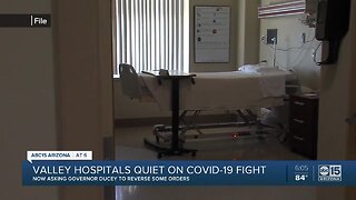 Valley hospitals quiet on COVID-19 fight