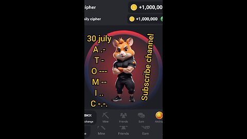 hamster kombat daily cipher @hamster kombat