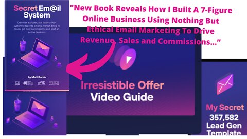 "New Book Reveals How I Built A 7-Figure Online Ethical Email Marketing To Drive Revenue, Sales