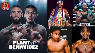 DAVID BENAVIDEZ vs CALEB PLANT 2023 😤 CLARESSA SHIELDS vs NATASHA JONAS POSSIBLE FIGHT 😳 #TWT