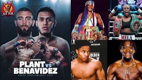 DAVID BENAVIDEZ vs CALEB PLANT 2023 😤 CLARESSA SHIELDS vs NATASHA JONAS POSSIBLE FIGHT 😳 #TWT