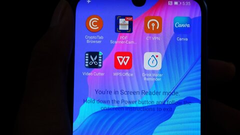 How To Turn Off The Accessibility Screen Reader On Huawei Devices