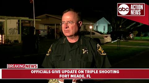 Officials give update on triple shooting in Fort Meade