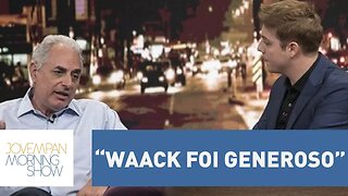 "Waack foi generoso", diz Porchat sobre entrevista
