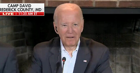Biden Caught on Hot Mic Saying ‘Politely Ask Press to Leave’ Before Event Abruptly Ends