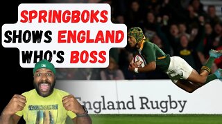 England vs Springboks 2022: Review