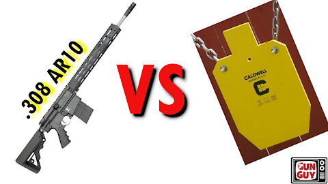 .308 AR10 vs Steel - The Rock River LAR-8 Returns!