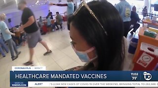 Mandated vaccines healthcare