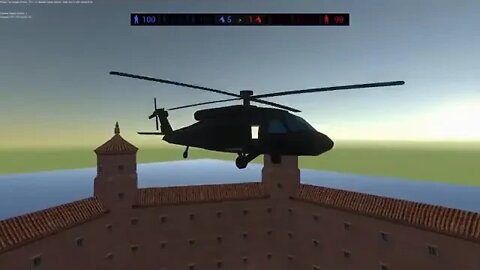 Defending @ Military @ Helis From Zombie Siege in Ravenfield