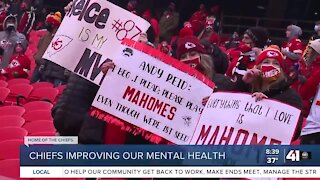 Chiefs are good for people's mental health