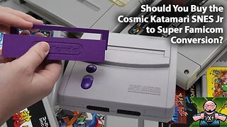 Should You Buy the Cosmic Katamari Super Famicom Cartridge Conversion For the Super Nintendo Junior?