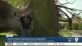 Monster monsoon storm leaves trail of damage in Tucson