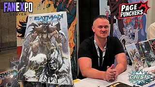 Denver Fan Expo 2023 Travis Mercer DC Comics McFarlane Toys Batman Fighting The Frozen Interview