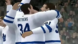 NHL09 , Toronto vs Colorado, Stanley cup final.