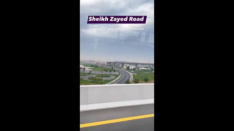 Sheikh Zayed Road, Dubai UAE