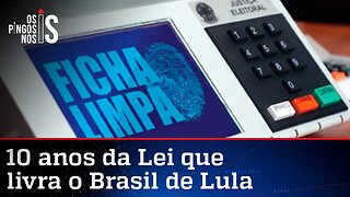 Lei da Ficha Limpa completa 10 anos