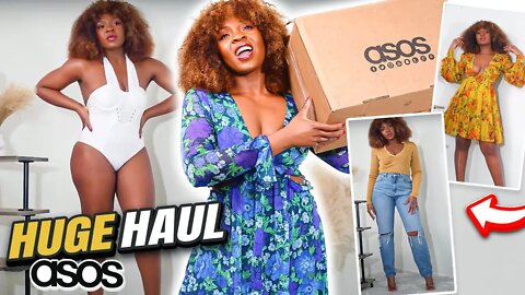 The BEST 2022 Spring/Summer Asos Try-On Haul for DARKSKINNED girls┃NEW items┃ Fresh jeans&dresses