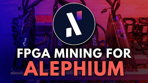 Alephium FPGA Miners Coming Soon!!!