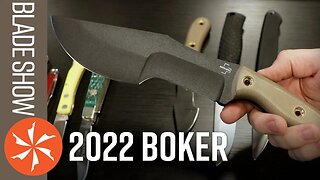 New Boker Knives at Blade Show 2022 - KnifeCenter.com