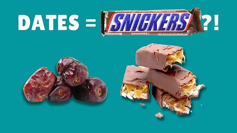 Can you make Snickers at home with Dates?