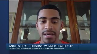 Detroit Edison's Werner Blakely Jr. drafted by Angels, expected to turn pro