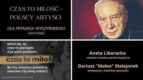 Czas to miłość – polscy artyści dla Prymasa Wyszyńskiego (06.11.2020)