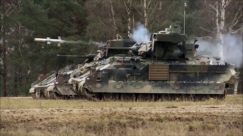 1st Cavalry Division Fire TOW Missiles at Grafenwoehr Training Area, Germany - Combined Resolve III