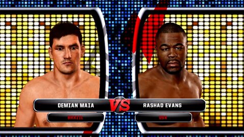 UFC Undisputed 3 Gameplay Rashad Evans vs Demian Maia (Pride)