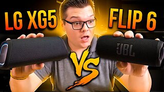 JBL FLIP 6 vs LG XBOOM XG5 | COMPARATIVO COMPLETO!