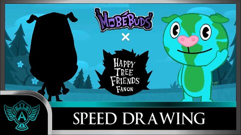 Speed Drawing: Happy Tree Friends Fanon - Atlas | Mobebuds Style