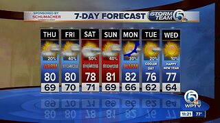 Steve Villanueva's 11 p.m. forecast