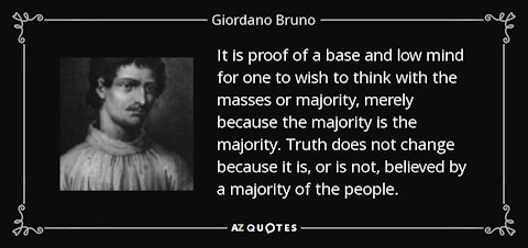 Giordano Bruno: Mad lad and Martyr for freedom of speech