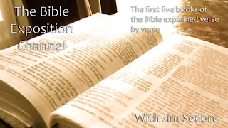 The First Five Books of the Bible explained Verse by Verse - Lesson 1