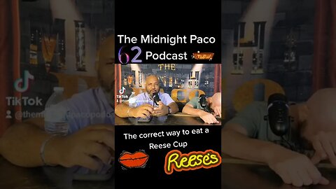 The correct way to eat a REESES CUP clip from Episode 62