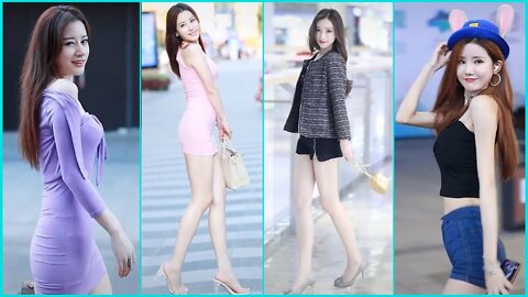 Mejores Street Fashion Tik Tok 2022 | Hottest Chinese Girls Street Fashion Style 2022