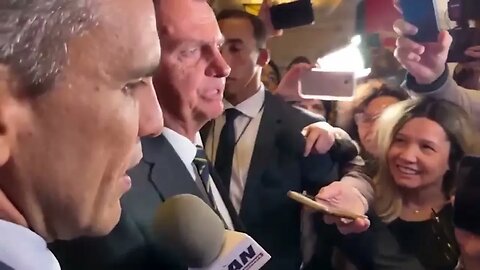 BOLSONARO DESMENTE NARRATIVA DA MIDIA NOS EUA E É CHAMADO DE MITO