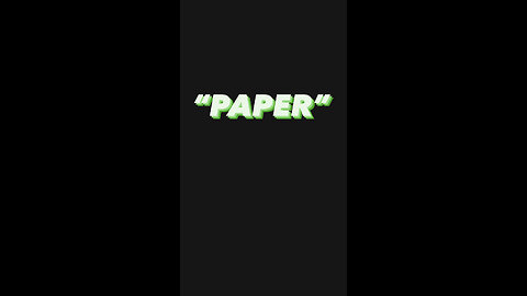 "PAPER" Audio by BOBBY REY