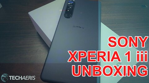 Unboxing the Sony Xperia 1 iii