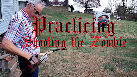 Practicing Shooting the Zombie