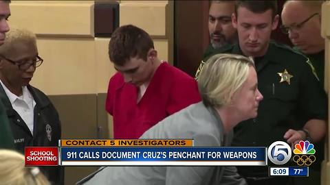 Parkland shooter Nikolas Cruz recorded during 911 call in Palm Beach County