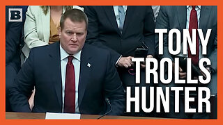 Tony Bobulinski Trolls No-Show Hunter Biden at GOP Oversight Committee Hearing