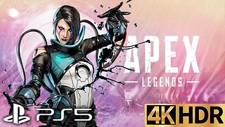 Apex Legends Control Mode | Bloodhound Gameplay | PS5, PS4 | 4K (No Commentary Gaming)