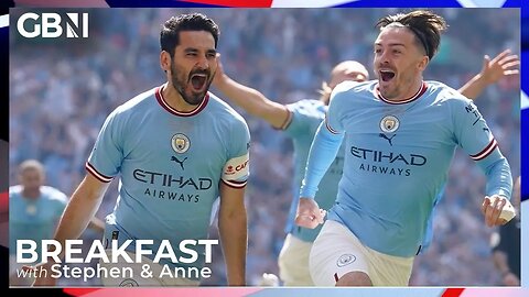 Manchester City remain on course for a HISTORIC Treble after victory in the FA Cup final at Wembley