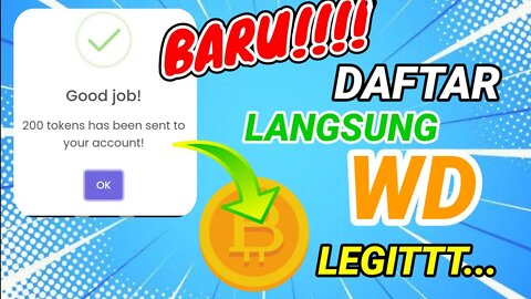 TERBARU!!! Faucet Legit Daftar Langsung Withdrawal Tanpa deposid l 100% bisa ternak Coin Crypto