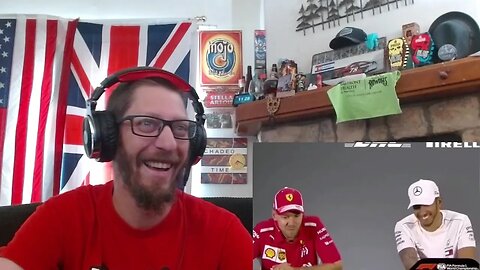 American NASCAR Fan Reacts to Lewis Hamilton and Sebastian Vettel being hilarious and mocking others