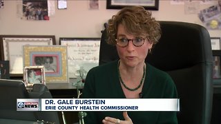 Erie County's top doctor to answer questions in front of legislators over fake health reports.