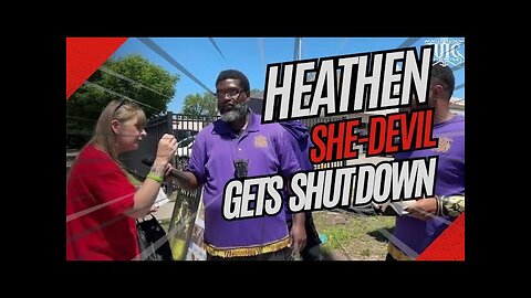 Heathen She-Devil Gets Shut Down